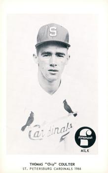 1966 Foremost Milk St. Petersburg Cardinals #NNO Chip Coulter Front
