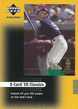 2001 Upper Deck Evolution - e-Card Classics #EC6 Ichiro Suzuki Front