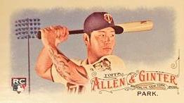 2016 Topps Allen & Ginter - Mini A & G Back #201 Byung Ho Park Front