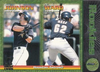 1999 Pacific Omega #110 Russ Johnson / Daryle Ward Front