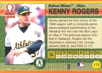 1999 Pacific Omega #173 Kenny Rogers Back