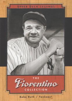 2001 Upper Deck Legends - Fiorentino Collection #F1 Babe Ruth Front
