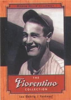 2001 Upper Deck Legends - Fiorentino Collection #F7 Lou Gehrig Front