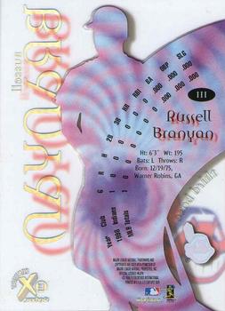 1999 SkyBox E-X Century #111 Russell Branyan Back