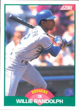 1989 Score Rookie & Traded #41T Willie Randolph Front