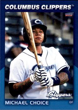 2016 Choice Columbus Clippers #06 Michael Choice Front