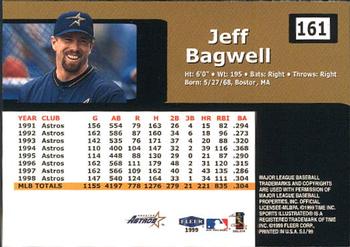 1999 Sports Illustrated #161 Jeff Bagwell Back