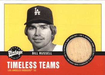 2001 Upper Deck Vintage - Timeless Teams #LA-BR Bill Russell Front