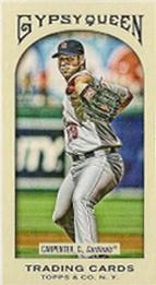 2011 Topps Gypsy Queen - Mini Box Variations #16 Chris Carpenter Front
