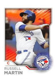 2017 Topps Stickers #35 Russell Martin Front