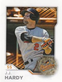 2017 Topps Stickers #61 J.J. Hardy Front