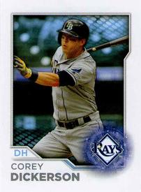 2017 Topps Stickers #74 Corey Dickerson Front