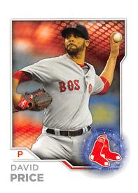 2017 Topps Stickers #85 David Price Front