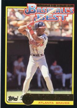 1992 Topps McDonald's Baseball's Best #14 Ron Gant Front
