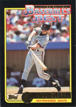 1992 Topps McDonald's Baseball's Best #18 Will Clark Front