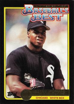 1992 Topps McDonald's Baseball's Best #25 Frank Thomas Front