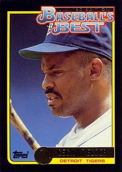 1992 Topps McDonald's Baseball's Best #1 Cecil Fielder Front