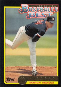 1992 Topps McDonald's Baseball's Best #10 Roger Clemens Front