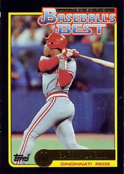 1992 Topps McDonald's Baseball's Best #21 Barry Larkin Front