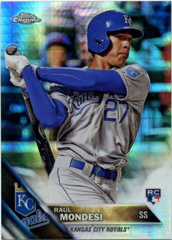 2016 Topps Chrome - Prism Refractor #28 Raul Mondesi Front