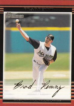 2002 Bowman - Gold #41 Brad Penny  Front