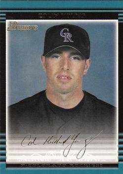 2002 Bowman - Gold #346 Colin Young  Front