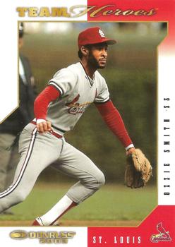 2003 Donruss Team Heroes - Samples Silver #472 Ozzie Smith Front