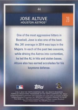 2016 Topps National Baseball Card Day #44 Jose Altuve Back