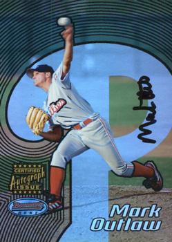 2002 Bowman's Best - Blue #106 Mark Outlaw Front
