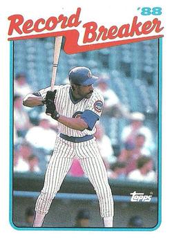 1989 Topps #4 Andre Dawson Front