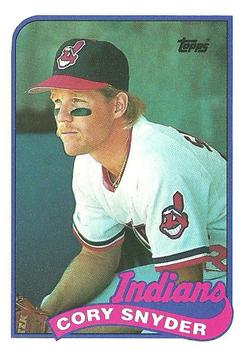 1989 Topps #80 Cory Snyder Front