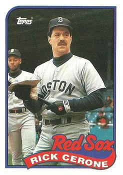 1989 Topps #96 Rick Cerone Front