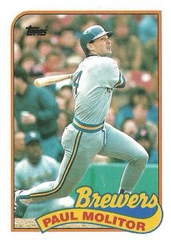 1989 Topps #110 Paul Molitor Front