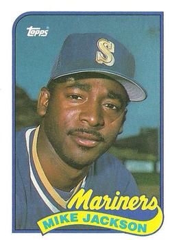1989 Topps #169 Mike Jackson Front