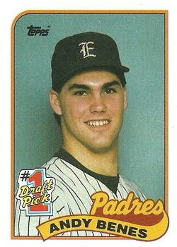 1989 Topps #437 Andy Benes Front