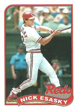 1989 Topps #554 Nick Esasky Front
