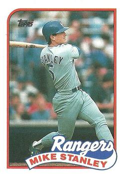 1989 Topps #587 Mike Stanley Front