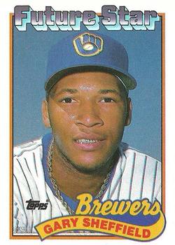 1989 Topps #343 Gary Sheffield Front