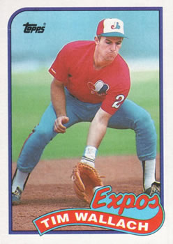 1989 Topps #720 Tim Wallach Front