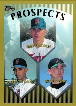 1999 Topps #211 Mike Lincoln / Octavio Dotel / Brad Penny Front