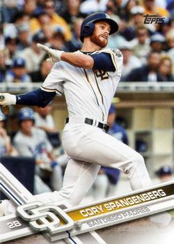 2017 Topps #264 Cory Spangenberg Front