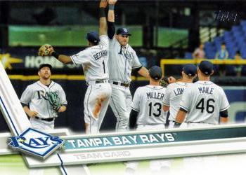2017 Topps #266 Tampa Bay Rays Front