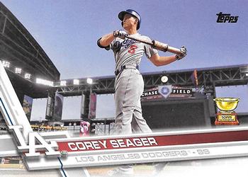 2017 Topps #5 Corey Seager Front