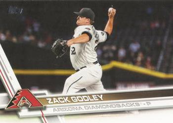 2017 Topps #387 Zack Godley Front