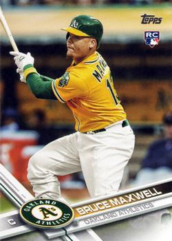2017 Topps #461 Bruce Maxwell Front