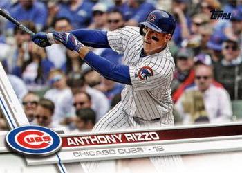 2017 Topps #500 Anthony Rizzo Front
