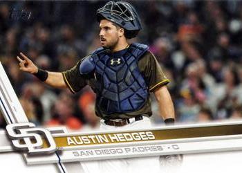 2017 Topps #504 Austin Hedges Front