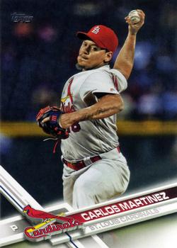 2017 Topps #523 Carlos Martinez Front