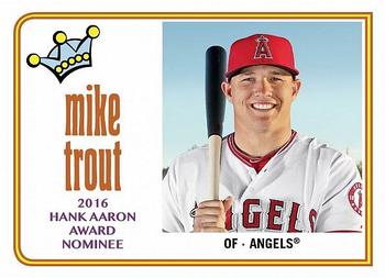 2016 Topps Throwback Thursday #111 Mike Trout Front