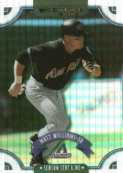 2002 Donruss - Stat Line Season #50 Matt Williams Front